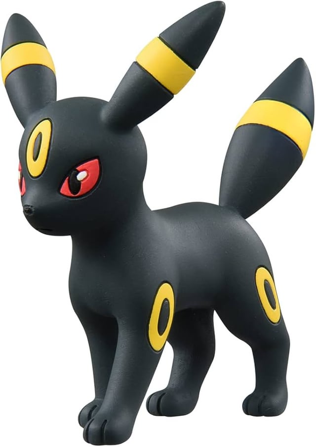 Process of woodcarving Umbreon