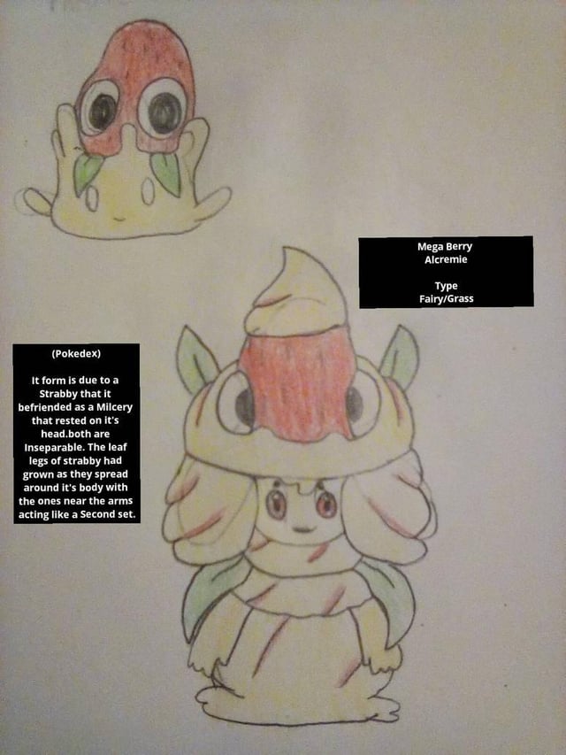 [Bugsnax X Pokemon] Mega Barry Alcremie