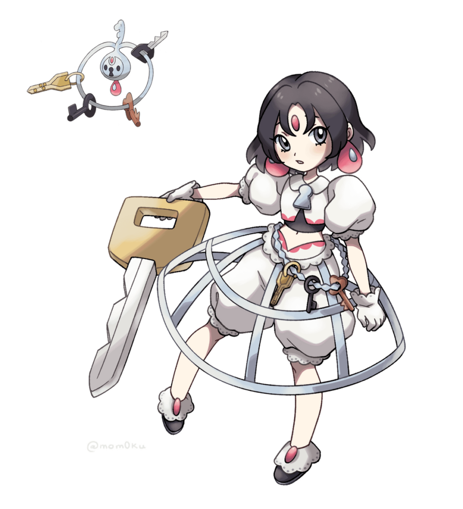 Klefki gijinka (character design)