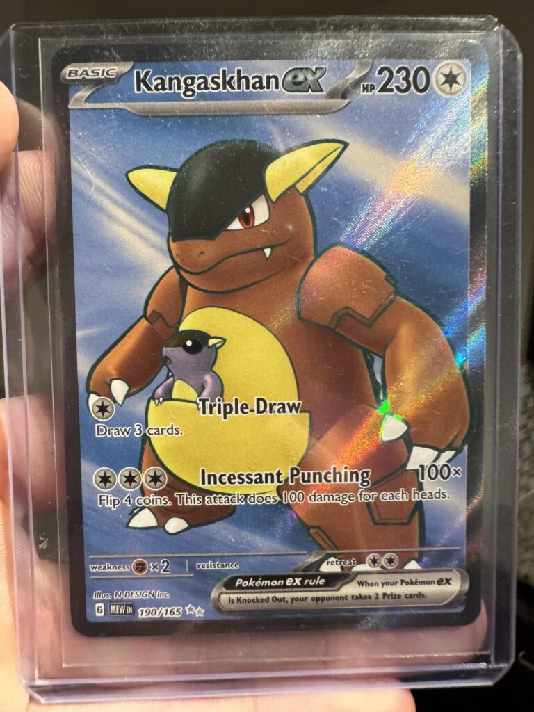 New to TCG, am I missing something or is this Kangaskhan ex card OP af?