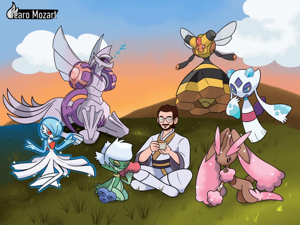 (OC) Pokémon party tea no Hisui