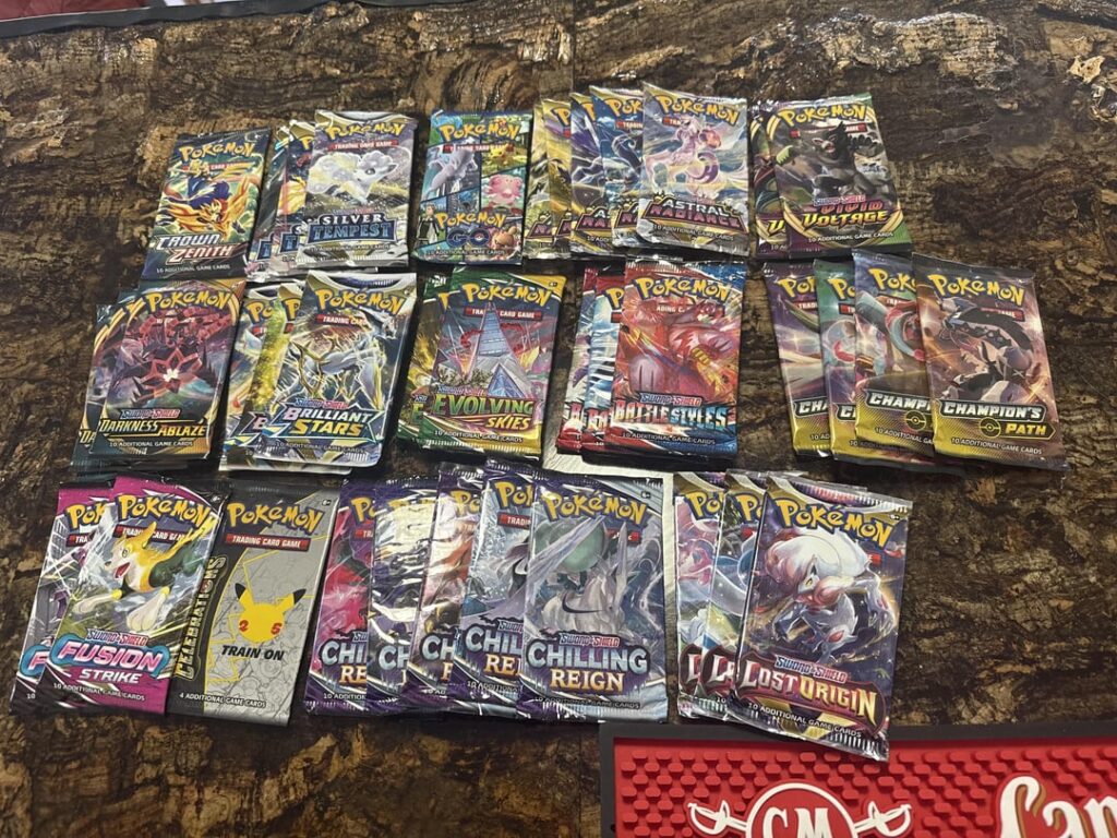 Opened packs I’ve been saving for years