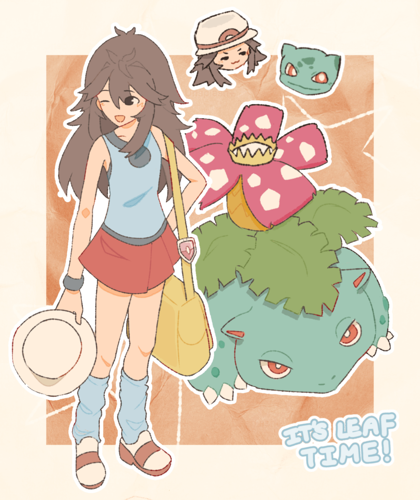[OC] leaf and venusaur