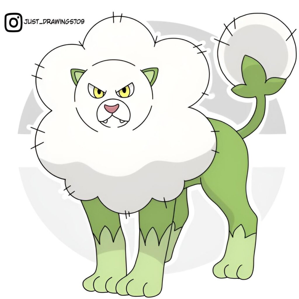 Dandeleon: The Floralfeline Pokemon