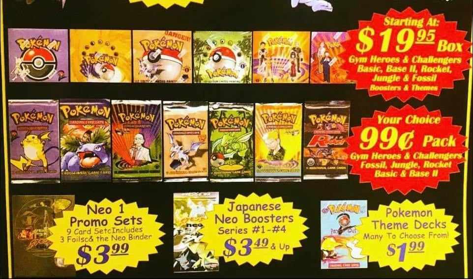 POV: It's 1999 and you ask your parents to buy cards for that Japanese cartoon that everyone is talking about