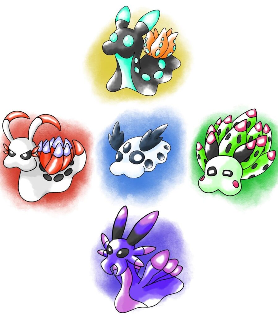 If Eevee were a Sea Slug…which would you pick?