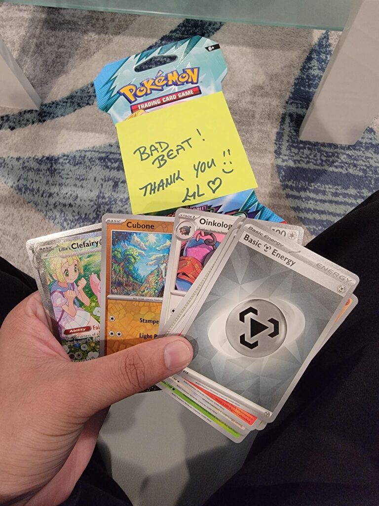 Got 1 single free pack from whatnot