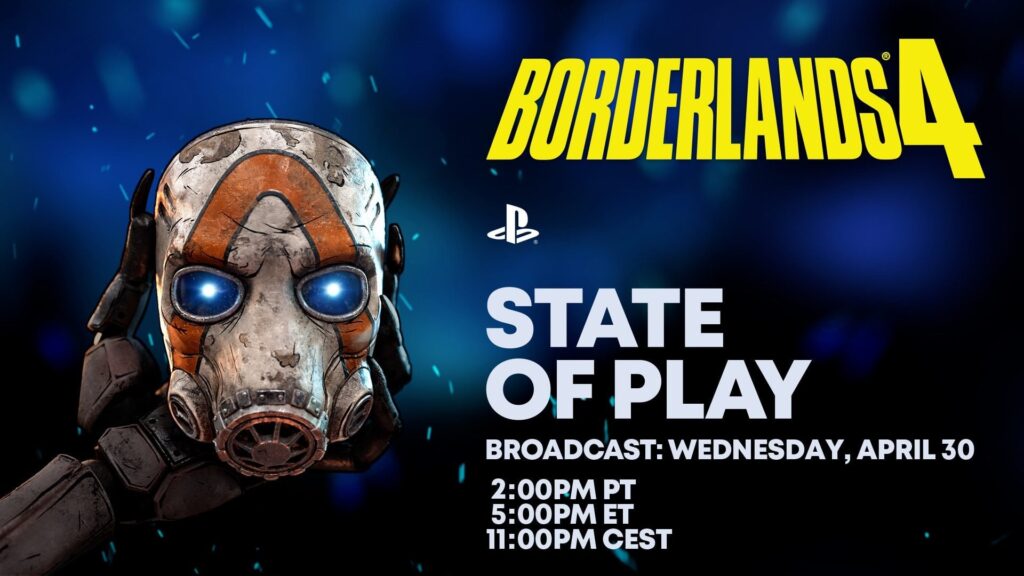 Watch the Borderlands 4 gameplay deep dive State of Play on April 30 (Borderlands 4 is also releasing on Switch 2)