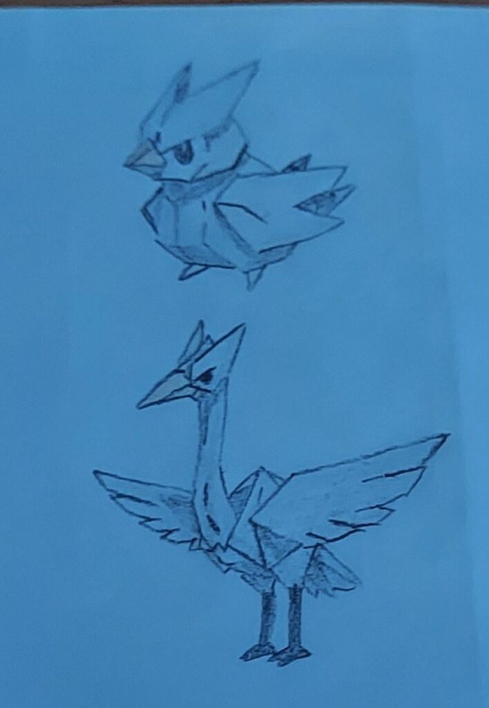Early Route Flying Type based on Origami Birds
