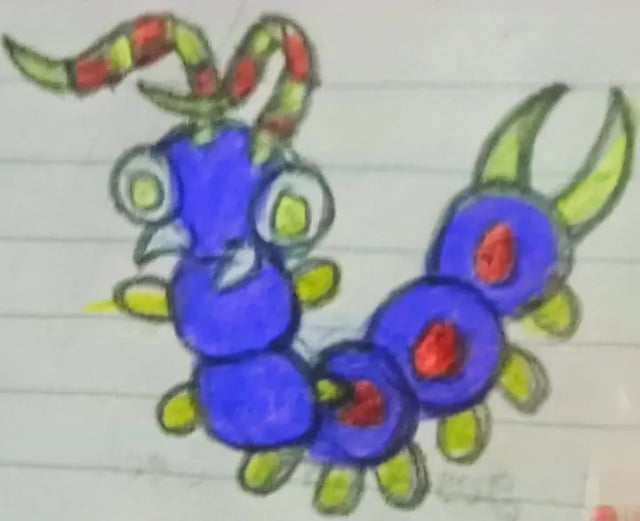 Pokemon Podador Type:Bug/Poison