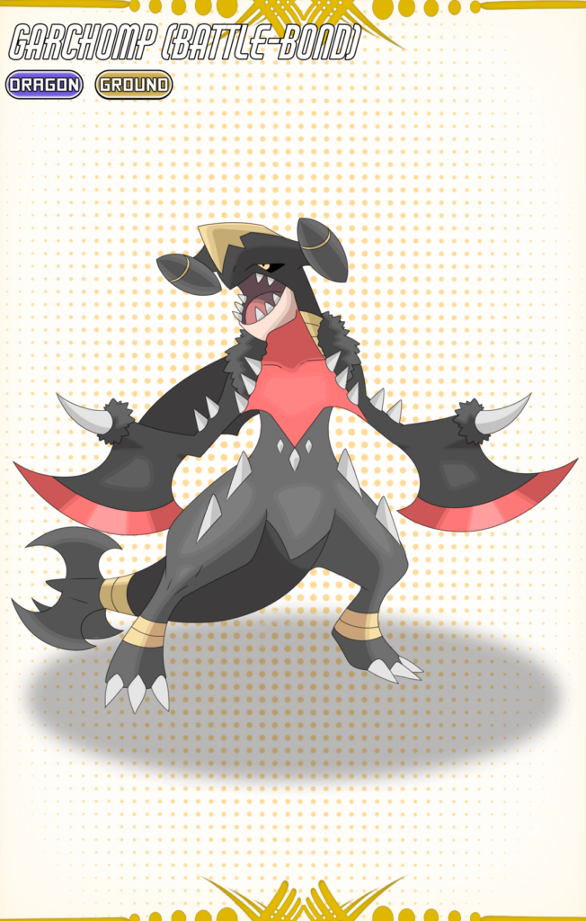 Battle Bond Cynthia-Garchomp!