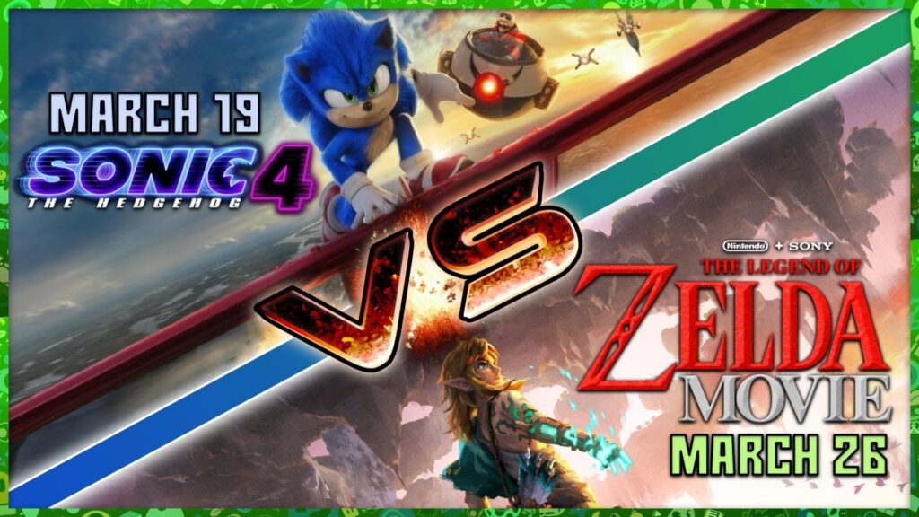 Zelda vs. Sonic: Which Movie Wins the March 2027 Box Office?
