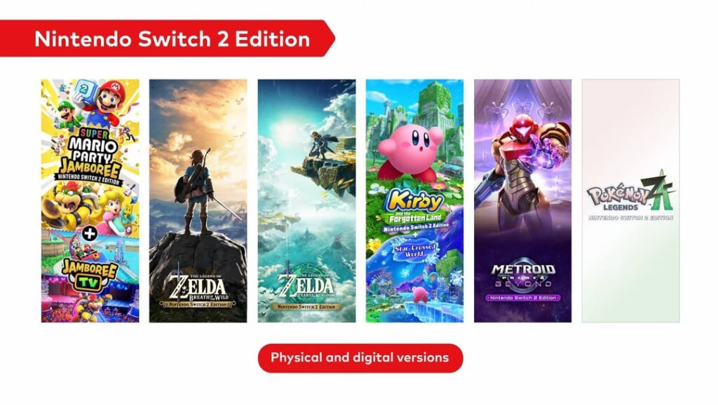 Pokémon legends Z-A will have Nintendo switch 2 version.