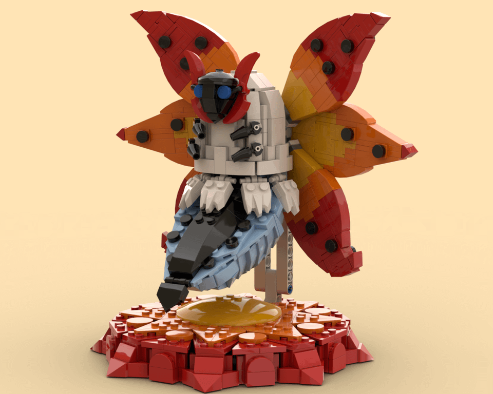 LEGO Volcarona [OC]