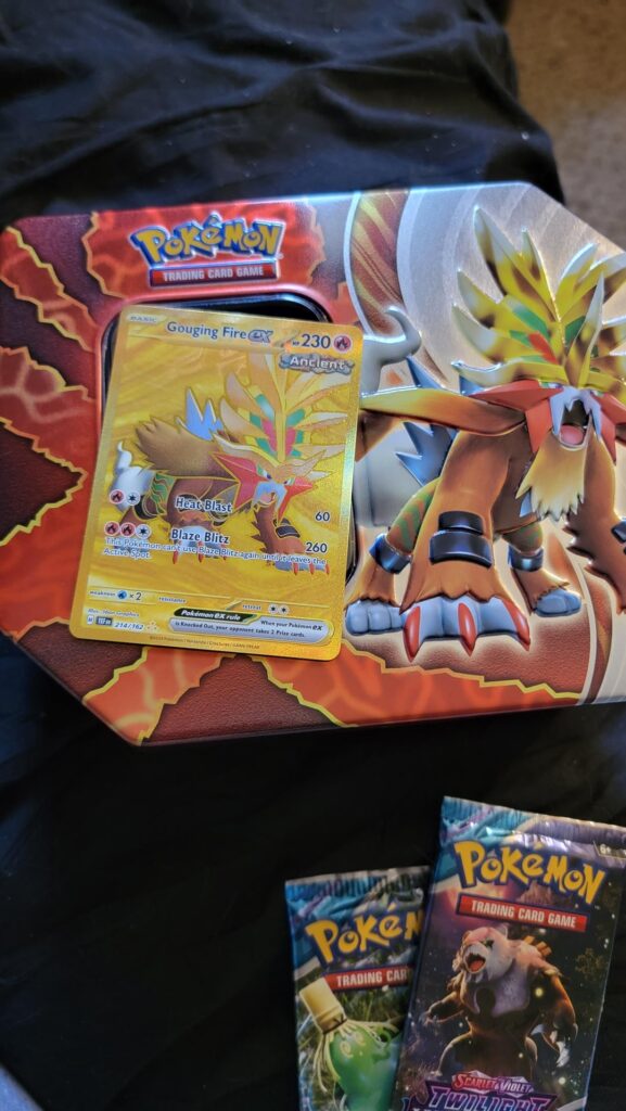Pulled him from his own tin