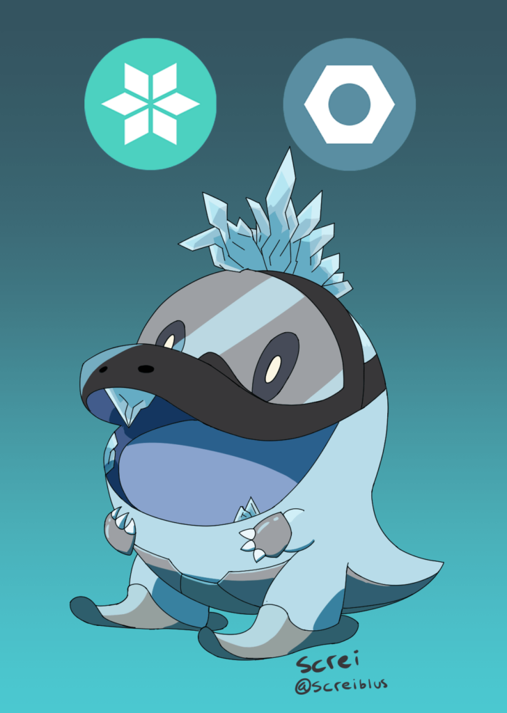 Fuecoco Regional Form (Ice/Steel).