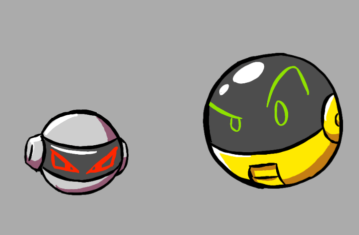 Voltorb and Electrode Kalos regional form