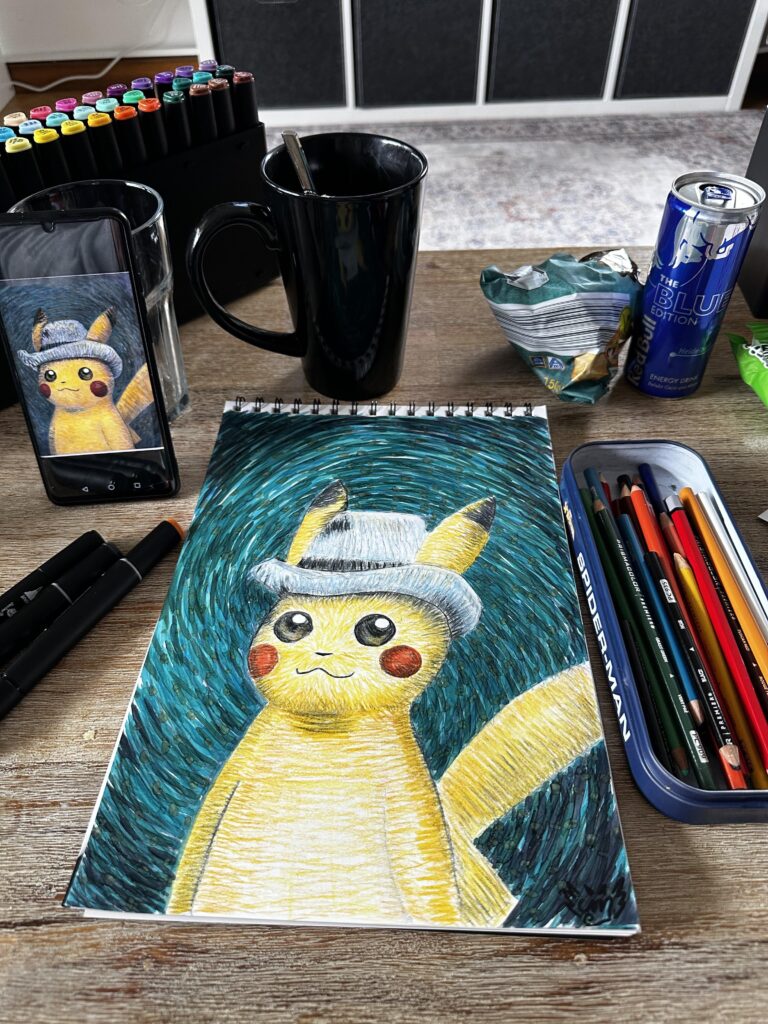 Van-Gogh Pikachu