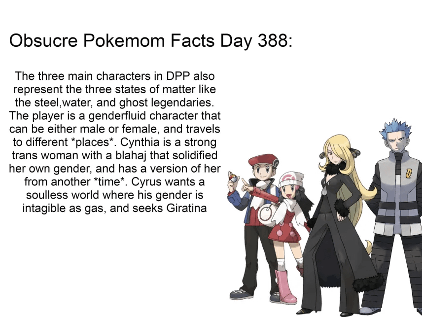 (Parody) Obscure Pokemon Facts!