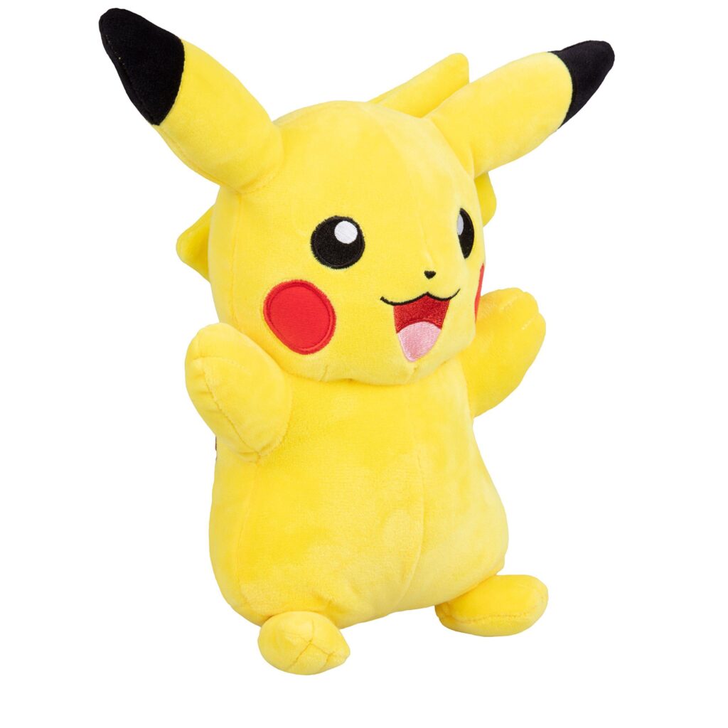 I just got a new pikachu doll! I LOVE IT!!!!!!