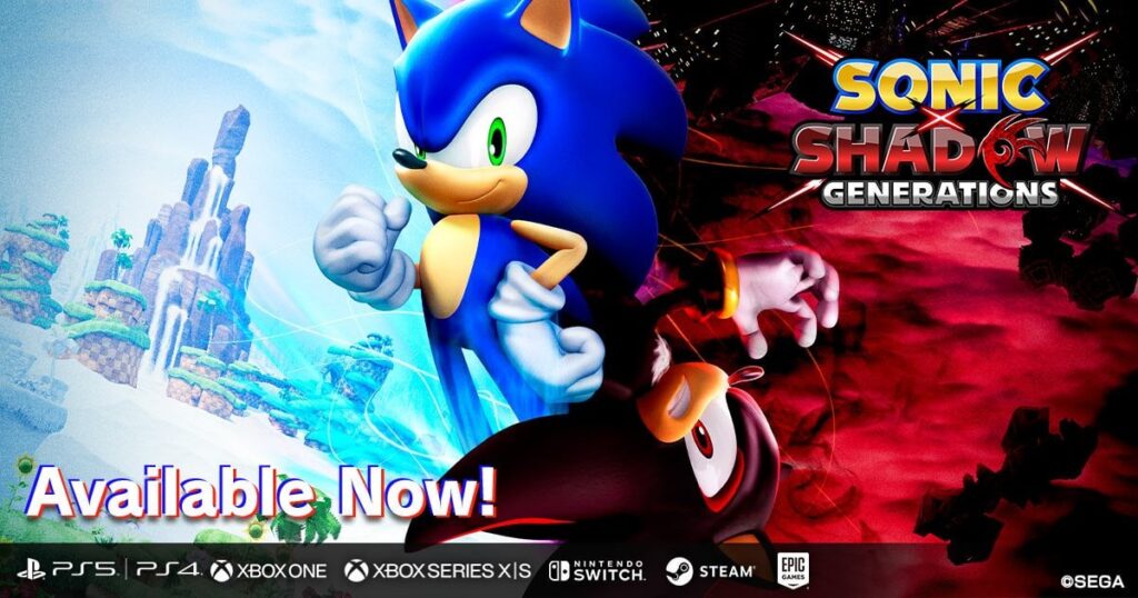 No upgrade path available for Sonic X Shadow Generations.