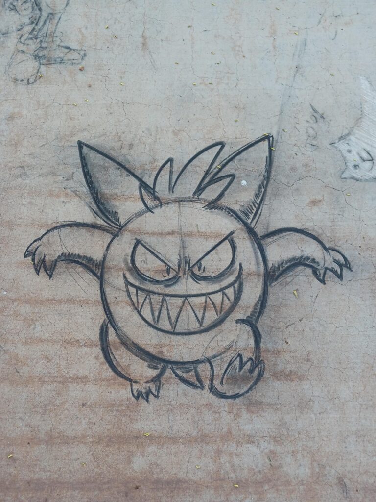 Just Wanna Share this Art I Made at the Park