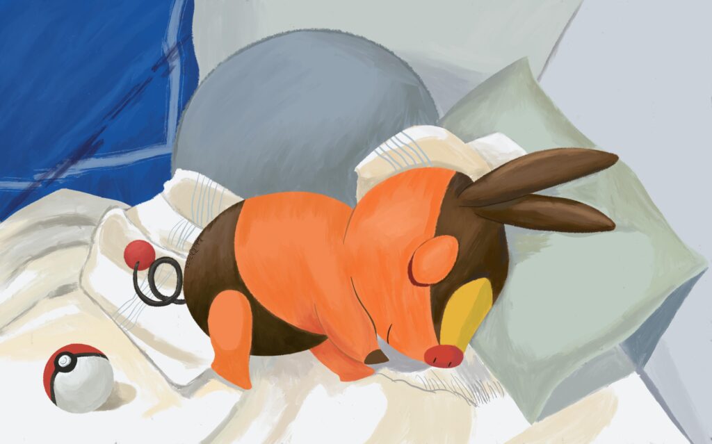 Happy Tepig Day! Drawing Tepig  [OC] (ポカブの日)