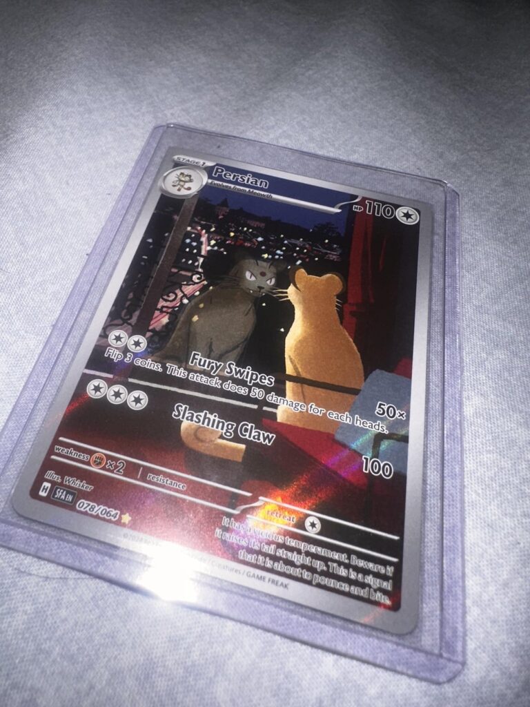 Pulled Persian IR today but it’s scratched how bad would this affect grading?