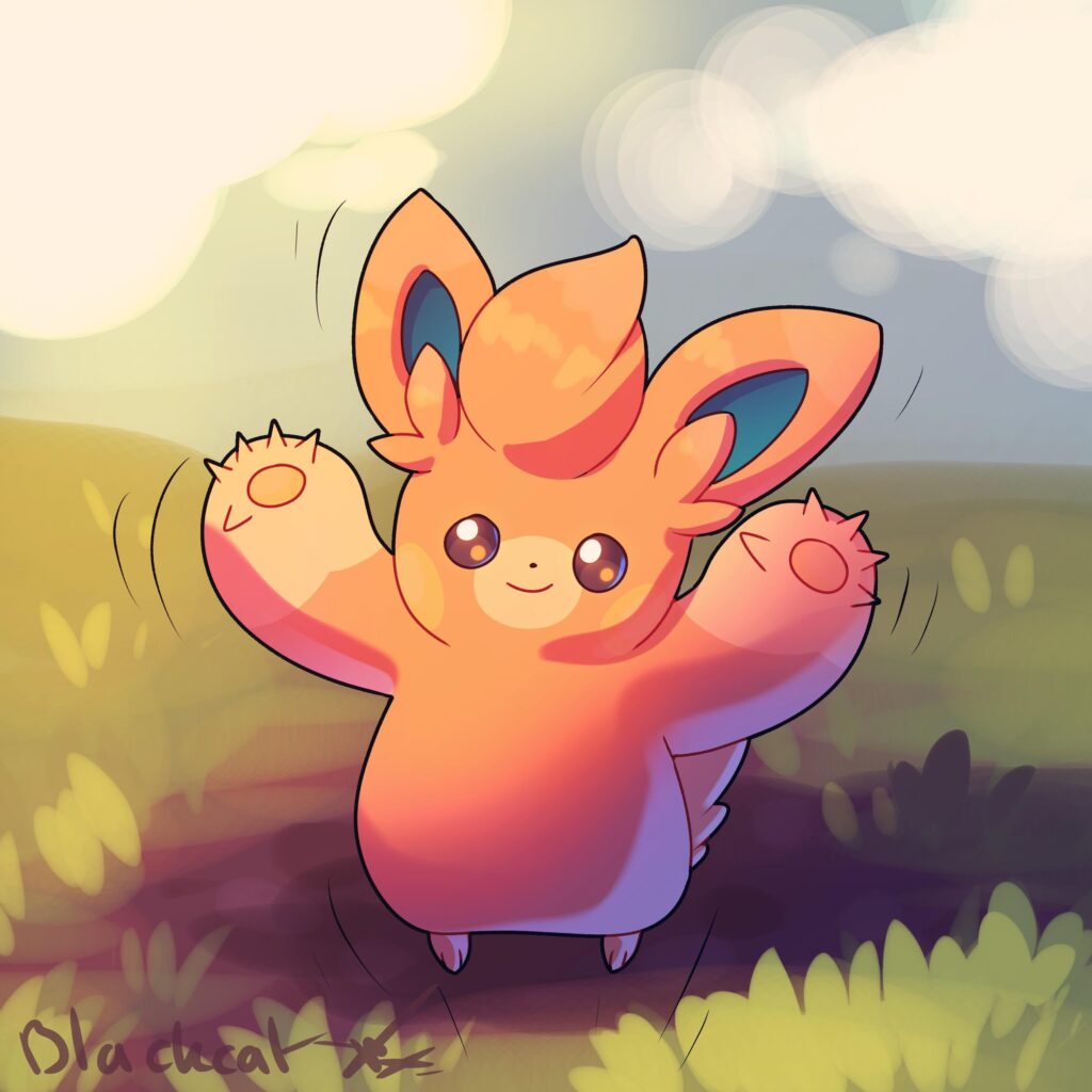 [OC] Another random pokémon, Pawmo this time!