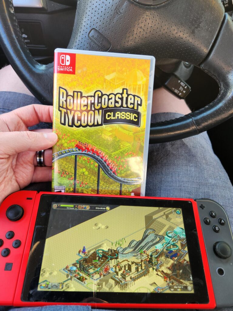 RollerCoaster Tycoon Classic physical version