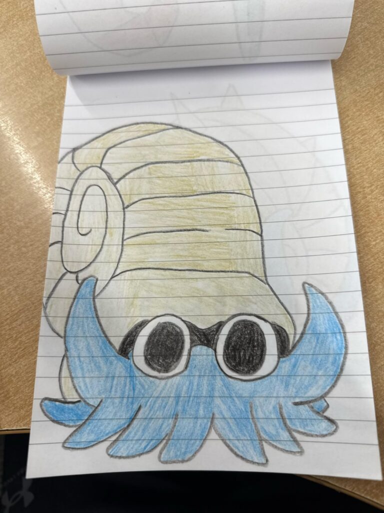 Drawing every Pokémon at work pt 11 [OC]