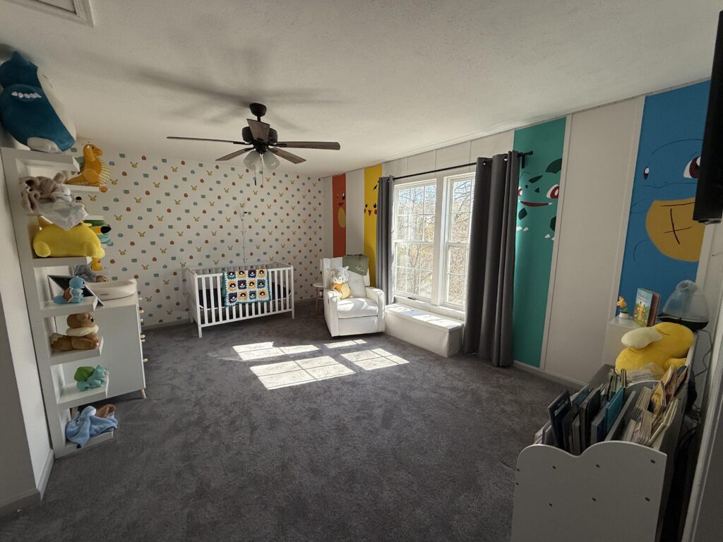 My Wife and I just finished our Pokémon Nursery!
