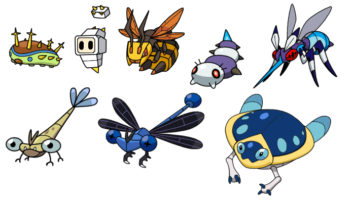 Tahoma's Bug-type Fakemon