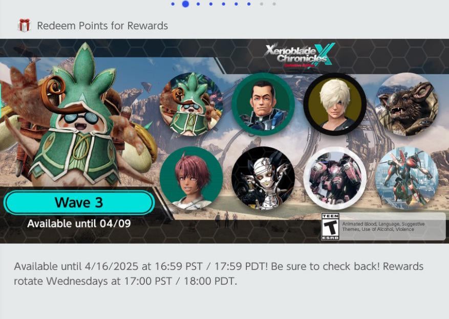 Xenoblade Chronicles X Wave 3 NSO Icons are now Available!