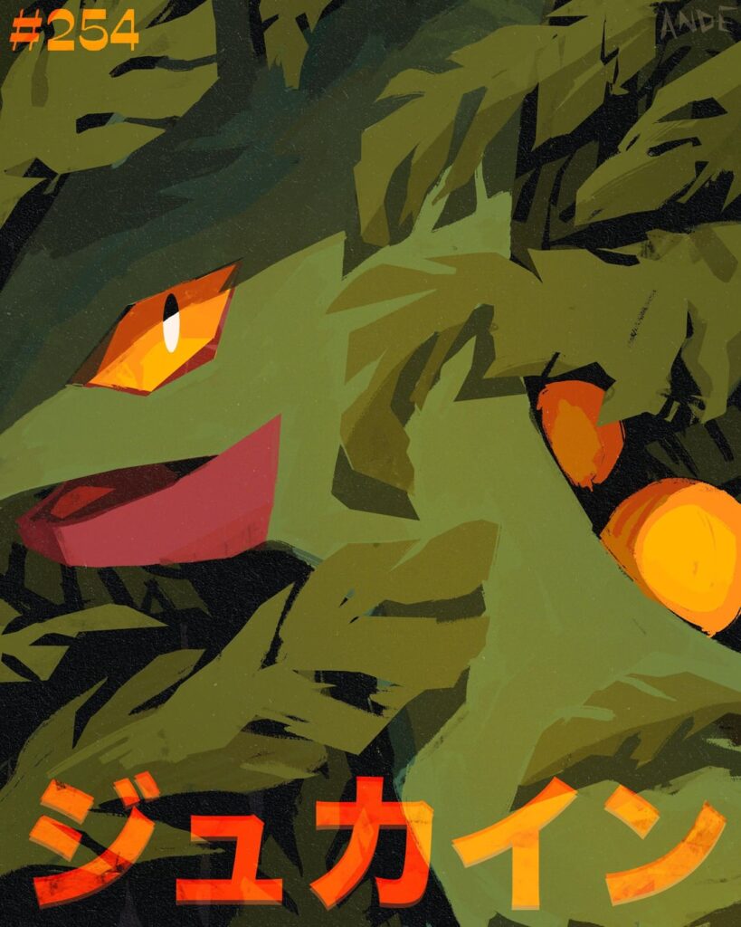 [oc] the forest pokemon