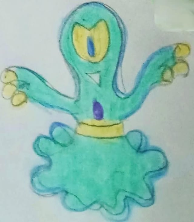 Pokémon Alien Type:Water/Psychic