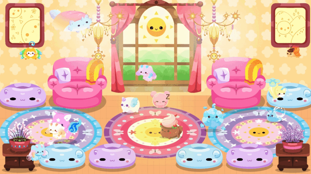 Meet the adorable companions we've crafted for our game! These little friends aren't just cute faces; they'll also boost your health and stats on your adventures. And when they're tired from their heroic tasks, you can tuck them into their own cozy, miniature homes for a well-deserved rest.