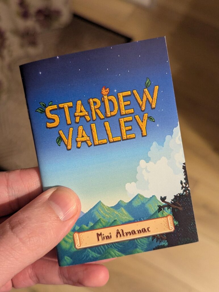 Custom Manuals for Stardew Valley, Octopath Traveler 1+2 and Triangle Strategy