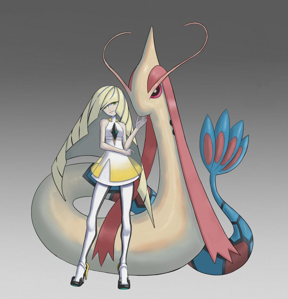 [OC] Lusamine fanart from Pokémon Sun and Moon