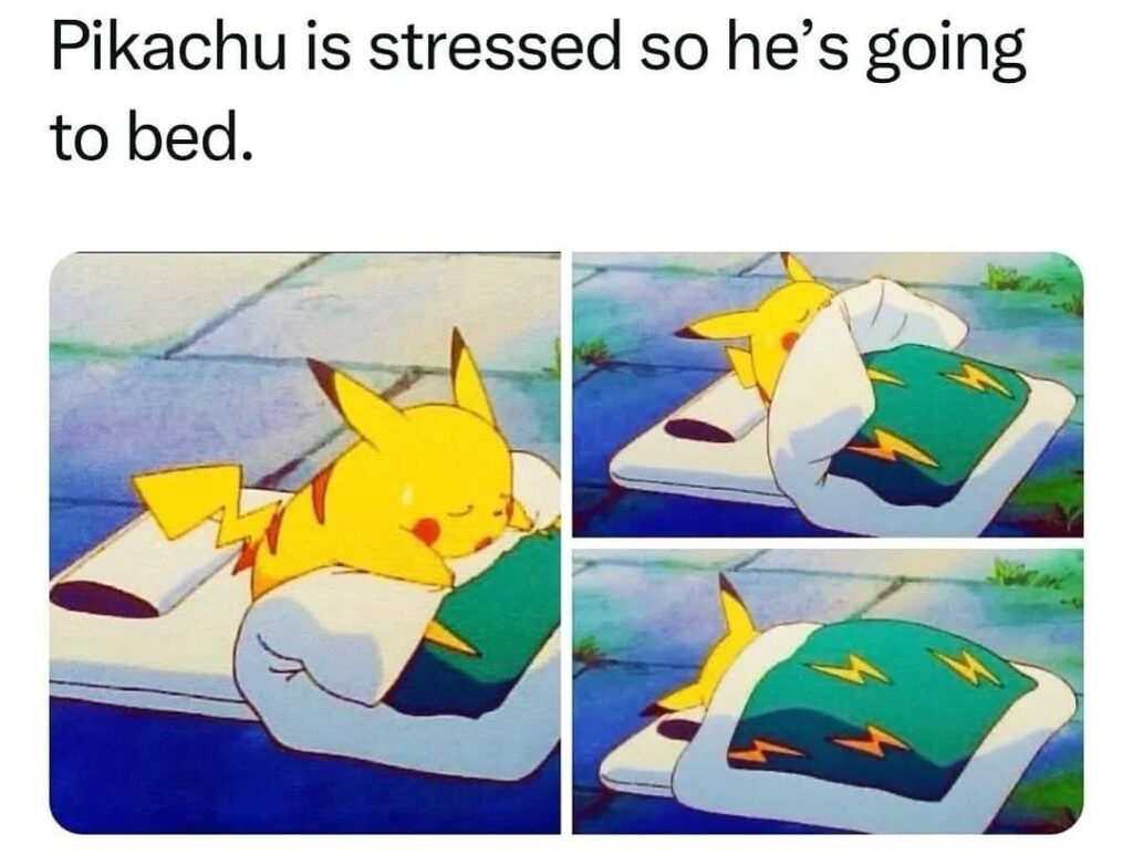Time for Pikachu to Recharge