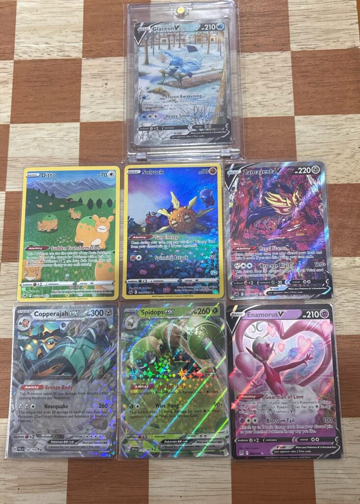 Bought the glaceon alt off an ebay seller and got given THESE as “bonuses with purchase”