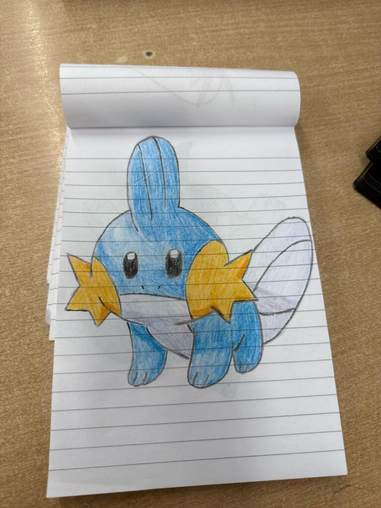 Drawing every Pokémon at work pt 22 [OC]