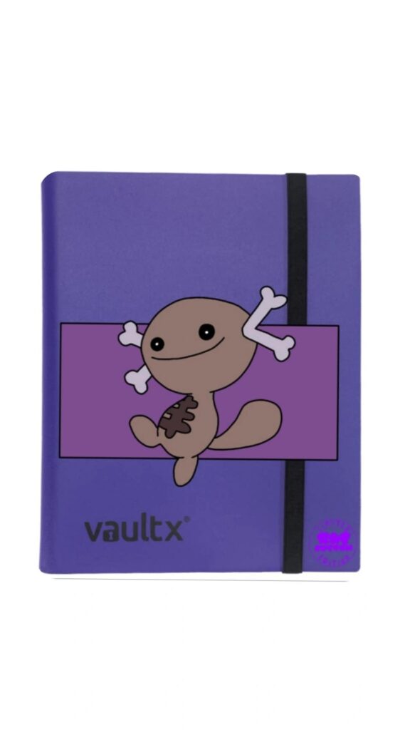 Paldean wooper custom card binder idea