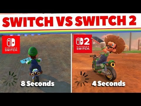 Switch vs Switch 2 Performance Comparison - Load Times, Visuals & Frame Rates