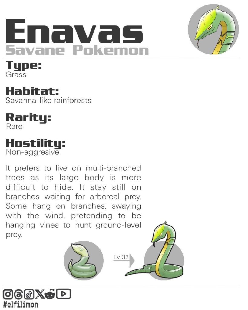 Completely overhauled the Grass-Ekans evolution