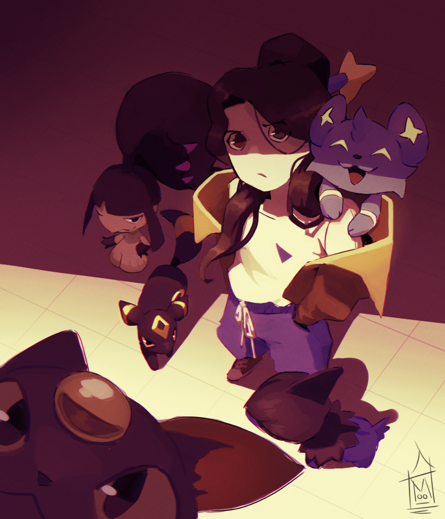 (OC) choose random pokemon and it somehow matched with the colours lol