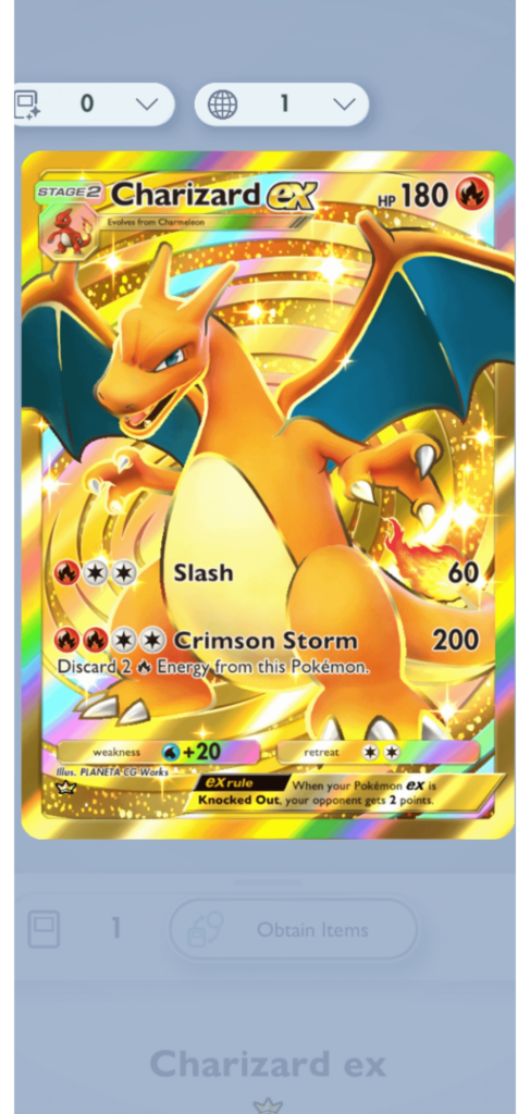PTCG Online Charizard Ex is good or nah?
