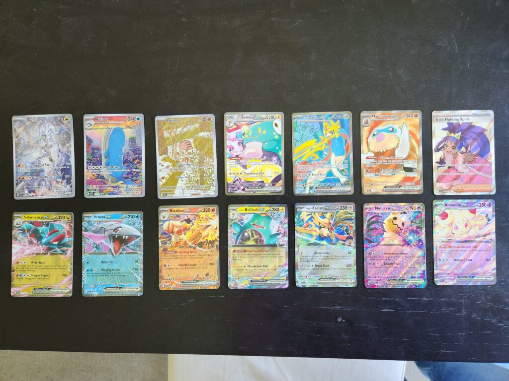 Got all this from a booster box today!