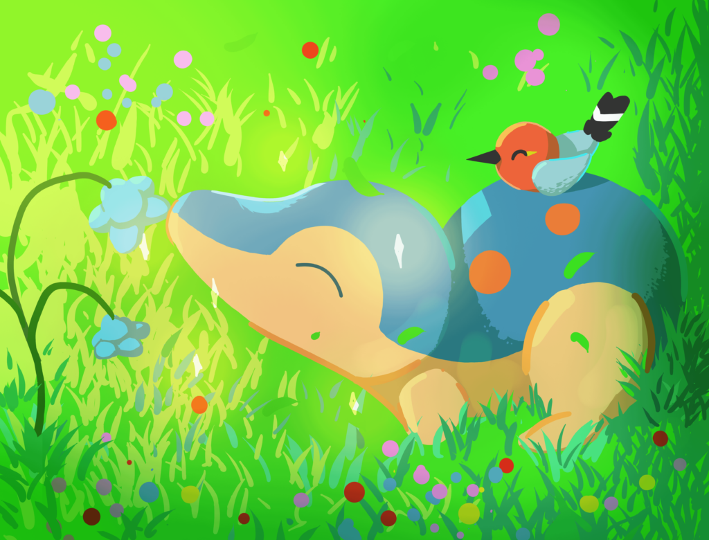 No title today, I just love Cyndaquil