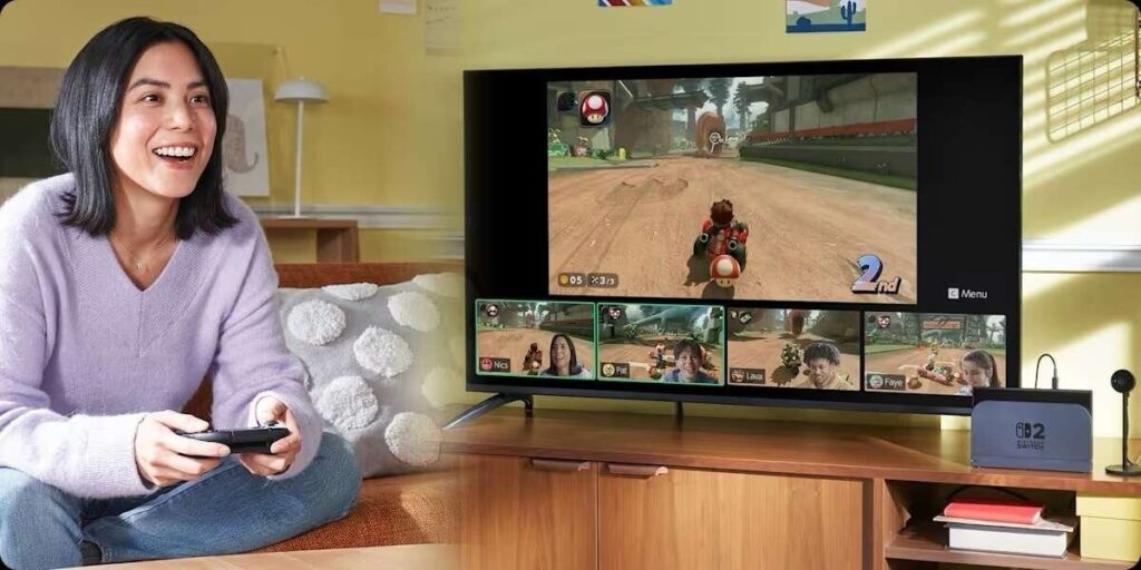 Nintendo Explains Why Switch 2 GameChat Frame Rate Looked Choppy